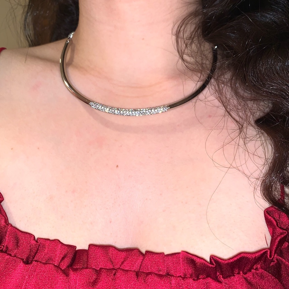 CACHE SILVER CHOCKER